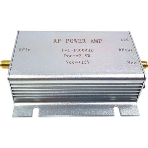 1-1000Mhz 2.5W Rf Power Amplifier For Hf Fm Transmitter Vhf Uhf Rf Ham Radio