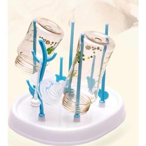 1PC Baby Bottle Drying Rack Baby Feeding Bottles Cleaning Drying Rack Storage Nipple Shelf Baby Pacifier Feeding Cup Holder