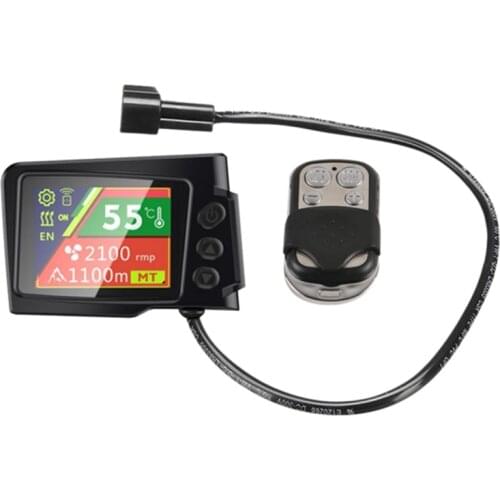 12V/24V LCD Monitor Switch+Remote Controller Accessories for Car Air Heater Parking Heater Car Accessories