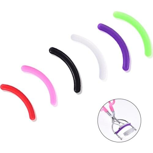 8 Silicone Replacement Pads Eyelash Curler Curl Eye Lash Cosmetic Makeup Eyelash Curler Curling Tweezers Tools