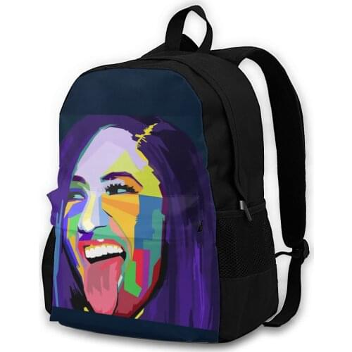 Cardi B Backpacks Cute Polyester Commuter Backpack Youth Lightweight Bags