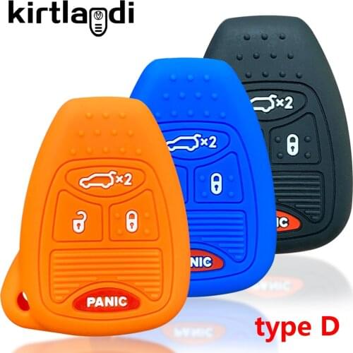 Car Key Case for Dodge Avenger Caliber Cool Bo for Chrysler Voyager 300c Pacifica for Jeep Grand Cherokee Compass Patriot Holder