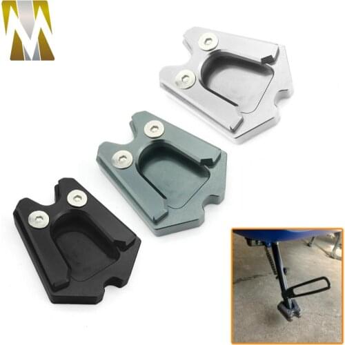 For Vespa GTS GTV 3Vie 300ie Kickstand Side Stand Extension Plate Pad For Vespa Piaggio Accessories