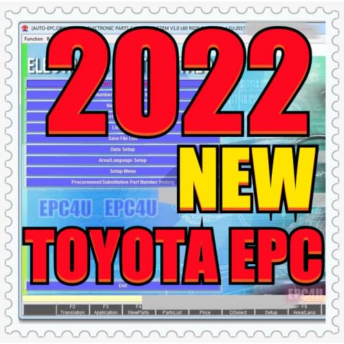 EPC ALL REGIONS 2019.12 for Toyota, Lexus parts catalouge for old customers