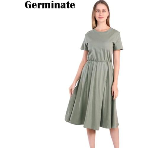 Germinate Green Summer Dresses
