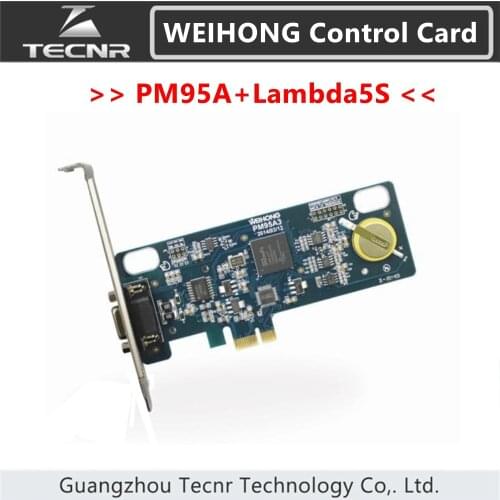 Original weihong control card system PM95A+Lambda5S 3 4 5 axis nc studio controller for cnc router replace PM53C