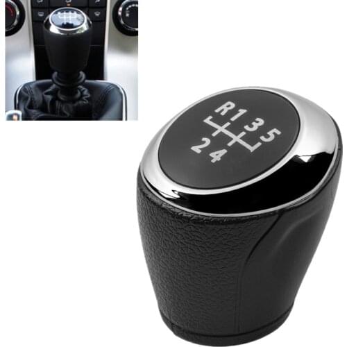 Leather Car Gear Shift Knob Lever Shifter for Chevrolet Chevy Cruze 2008 2009 2010 2011 2012 2013 2014 2015 Sedan Hatchback
