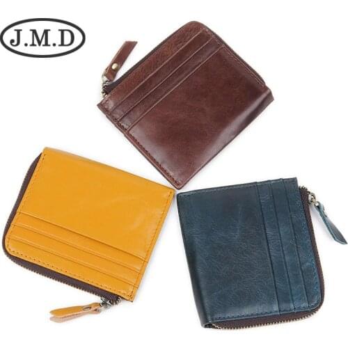 Leather Coin Purse Female Wallet Ladies Zipper Coin Purse Storage Bag Coin Bag RFID Card Case