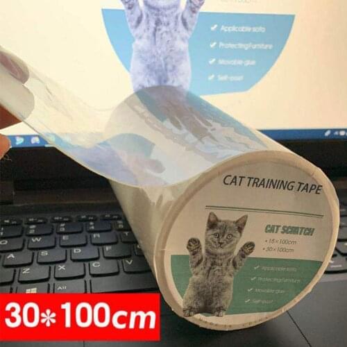 Furniture Guard Cat Scratch Protector Anti-Scratch Tape Roll Cats Scratch Sofa Prevention Clear Sticker Practical Pet Products