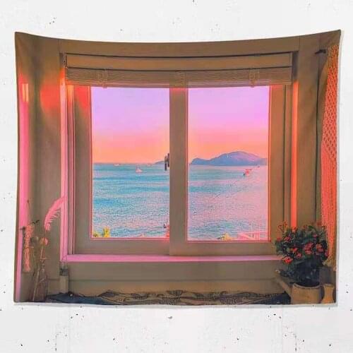 Wall Hanging Tapestry Decorations for Living Room Bedroom Indoor Decor Printed Tapestries College Student Dorm Decor TJ3364