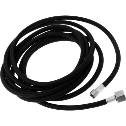 10ft Nylon Braided Airbrush Air Hose Adapter Fitting Coupling 1/8 "