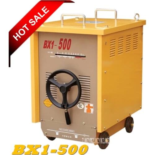 New BX1-500 Electric Welder Industrial Grade Welding Equipment Single-phase 380V AC Arc Welding Machine 50/60Hz 38KW 35% 95-500A