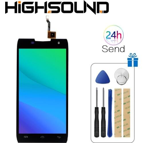 For Original DOOGEE T5 T5 Lite LCD Display + Touch Screen Digitizer Assembly Panel Digital Replacemen Tools 5.0" T5S 1280x720P