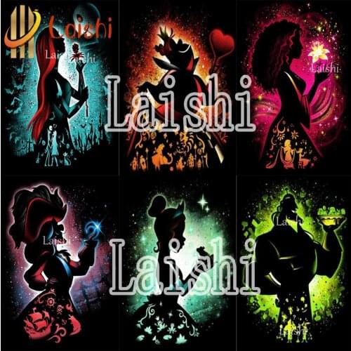 Full drill square Ragdoll In Love Skeleton Diamond Embroidery Cartoon Princess Your Dreams Come True diamond painting decor gift