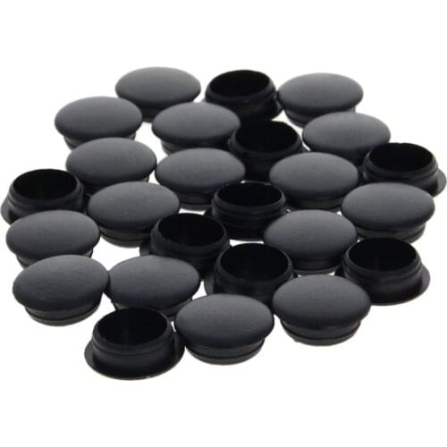 MroMax Screw Hole Cover Household Hardware Furniture Rod Diameter 12/35/44mm Cap Diameter 15/40mm Height 7/8mm 8/20/50/100/200pc