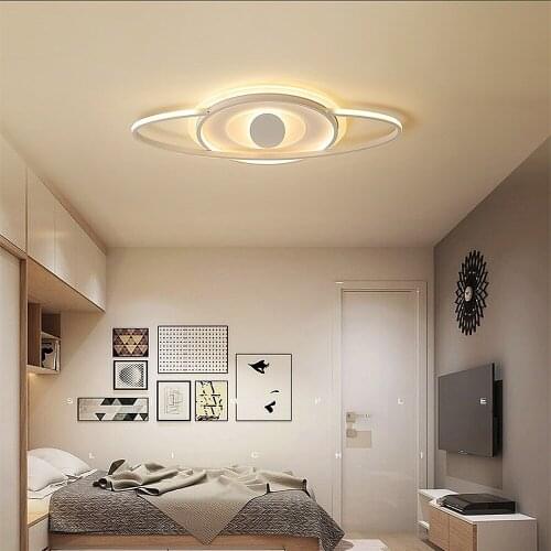Modern led ceiling lamp Nordic creative eye acrylic bedroom living room home Indoor Lighting RC Dimmable Pendant light