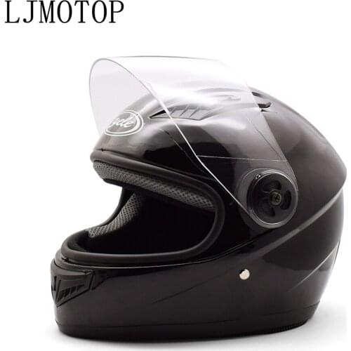 Street Motorcycle Helmet for Men & Women Full Face Motorbike Helmet for Cruisers Sports Street Bike