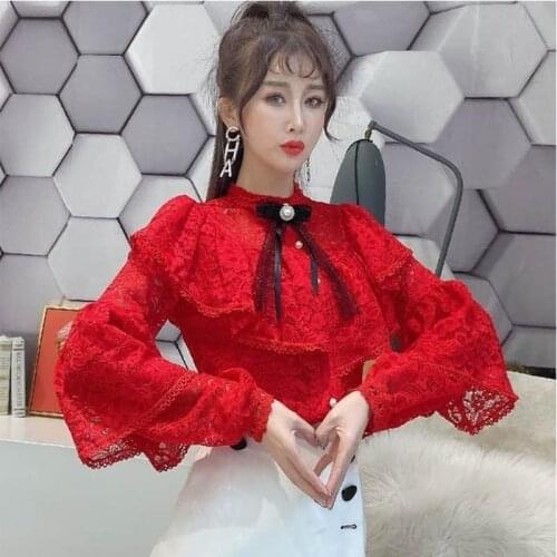 VOXYMOVOXY Lace Blouses