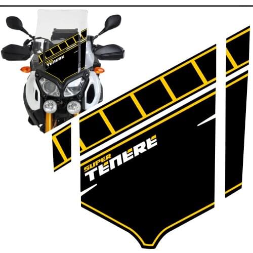 XT 1200 Z For YAMAHA TENERE XT1200Z SUPER Luggage Trunk Tank Pad Protection Stickers Windshield Windscreen 2010 2011 2012 2013