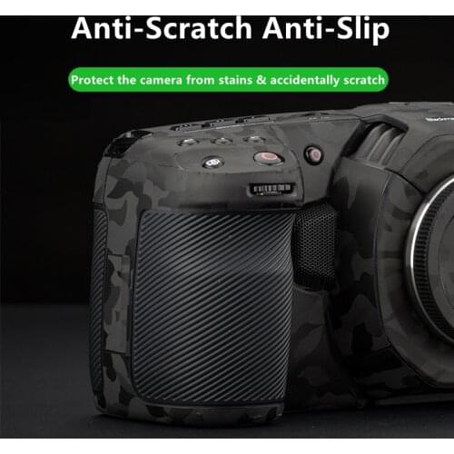BMPCC 4K / 6K Anti-Scratch Cover Skin Film for Blackmagic Design Pocket Cinema Camera 4K / 6K Skin Decal Protector Coat Wrap
