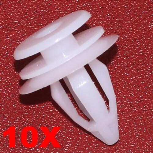 10Pcs 9mm Hole Car Door Moulding Trim Fastener Clips Rivet Auto Retainer Fit for BMW 3 5 7 E36 E34 E32 E39 M5 Car Accessoreis