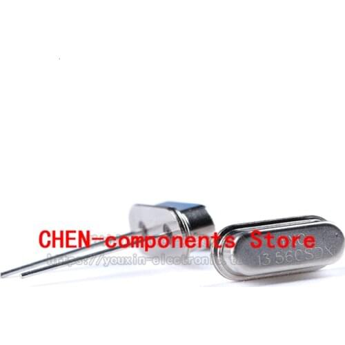 10pcs passive crystal HC-49US 13.56MHz 20ppm 20PF X49SD1356MSD2SC