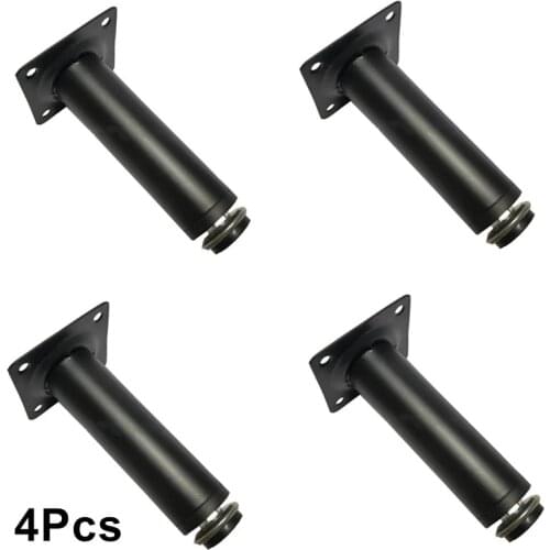 15cm metal adjustable feet, furniture replacement legs for sofa, cabinet, bed, bathroom cabinet, household furniture feet