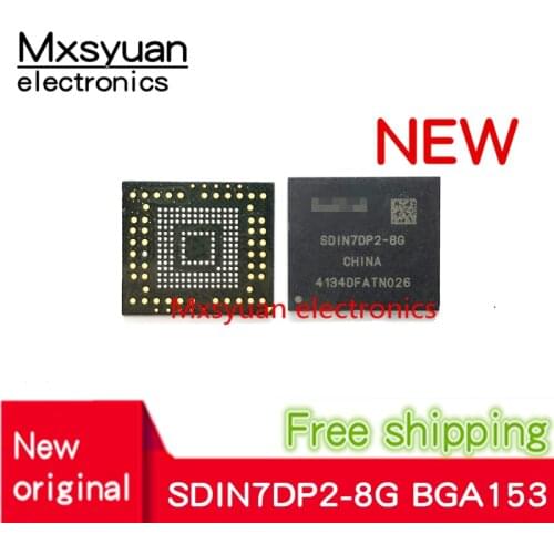 5PCS/LOT SDIN7DP2-8G SDIN8DR1-8G H26M31002GPR H26M31002GRR BGA153 New original In stock