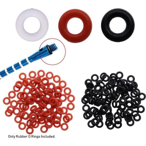 50Pcs/Set Hunting Anti-Slip Rubber O Ring For Aluminium Dart Shafts Arrow Tips Replacements Gasket Grip Washer Accessories