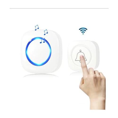 Wireless Welcome Chime Door Entry Bell For Home Security Alarm