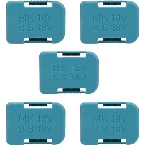 New 5Pcs Battery Storage Rack Holder Case for Makita 18V Fixing Devices