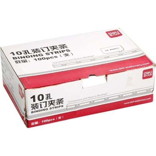 DL 3831 effective binding staple binding pressed strake binder 20mm10 hole 100 /box Stationery office supplies office tools