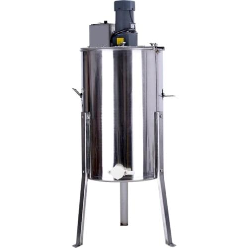 Stainless Steel Electric Honey Extractor 2 frame Bee Honey Extractor Honey Centrifuge for Beekeeper Removable inner frame