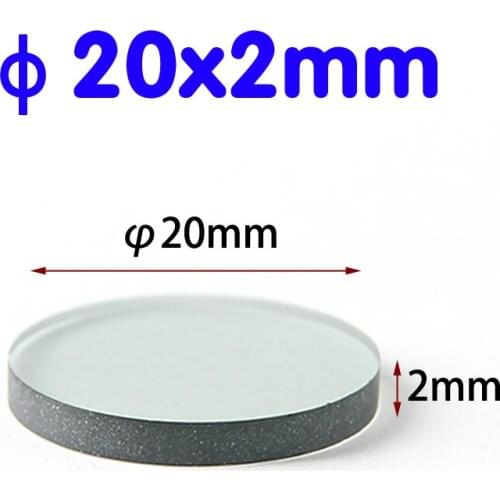 Insulated Glass Diameter 20x2mm Color Optical Glass Filter Can Be Customized Optical Filter