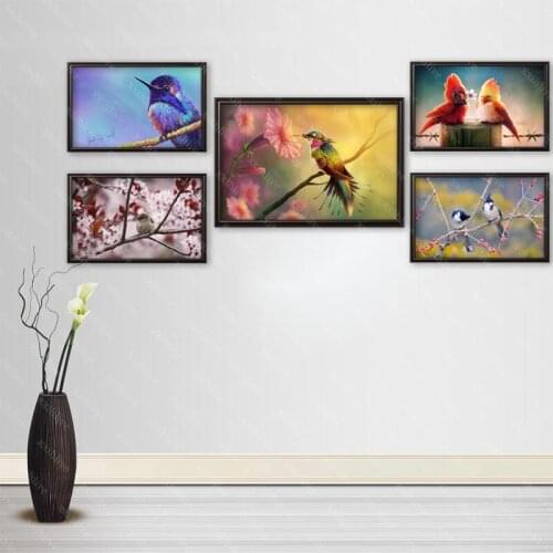 Beautiful Animal Bird Posters Wall Art Decor Picture Modern Home Room Decoration Quality Canvas Painting More Size Customizable
