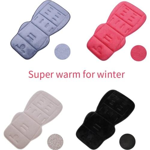 Baby stroller seat cushion Super warm pram liner Universal pushchair mattress Soft stroller pad for winter Stroller accessories