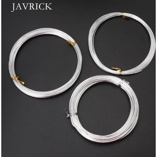 Silver Metal Flexible Anodized Aluminum Armature Wire DIY Sculpture Art Craft Tool DIY Pendant Accessories Jewelry Making Tool