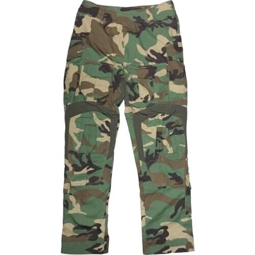 Outdoor Sports Tactics G3 Combat Pants WL with Knee Pads Airsoft Tactical Trousers Hunting Ranger Woodland Trousers