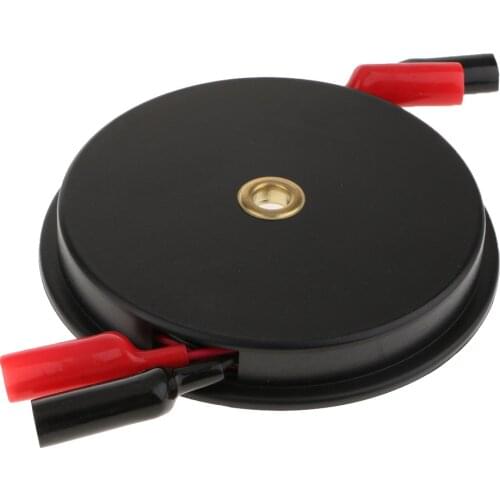 In Reel Car Dual 18 Gauge Wires Retractable Test Probe Leads Alligator Clips