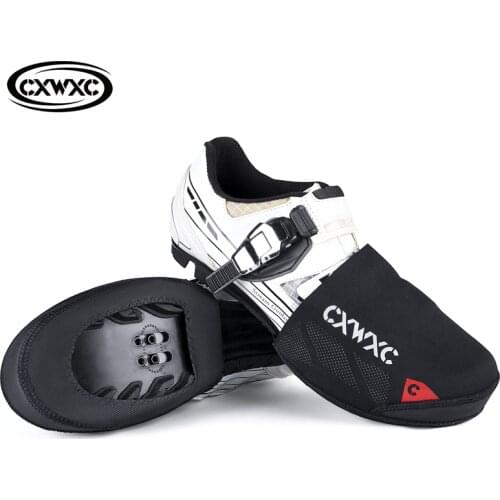 CXWXC Road Bike Shoe Covers Windproof Toe Cover Cycling Overshoes Neoprene Waterproof Shoe Protector Booties for Bike
