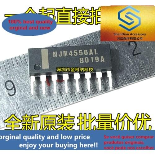 10pcs only orginal new JRC4556 NJM4556AL dual high current operational amplifier imported