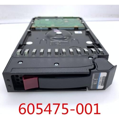 605475-001 AW555A 604081-001 P2000 2T SAS 3.5 7.2K Ensure New in original box. Promised to send in 24 hours