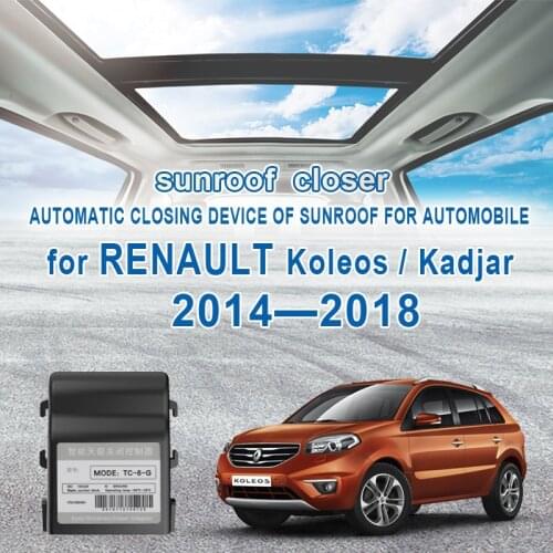 Auto sunroof close For RENAULT Koleos Kadjar Close the car sunroof Automatic closing device for sunroof Close the skylight