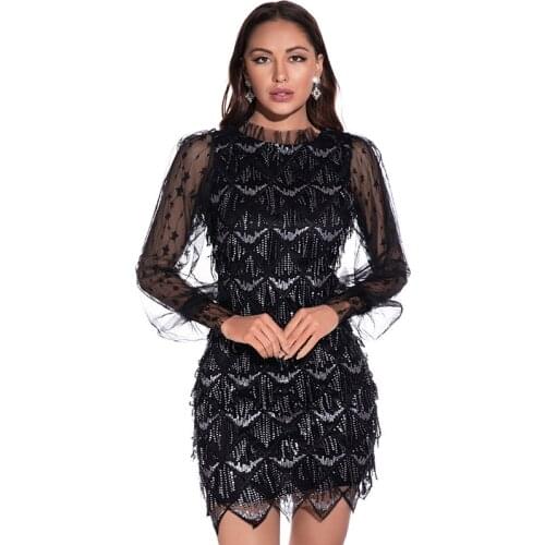 BAZIIINGAAA Beach Evening Dresses Long Woman Gown 2021 Sequins Vestidos de discoteca Parties Sexy Clubbing Prom Party Gowns