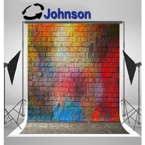 Color brick Colorful backdrops High quality Computer print wall photo studio background