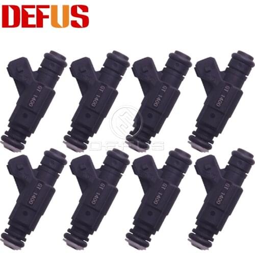 DEFUS 8X GT1400 61MM Short Type Fuel Injection Valve 1400cc Fuel Injectors Auto Part for Mercedes Benz Cars Nozzle Dosing Module