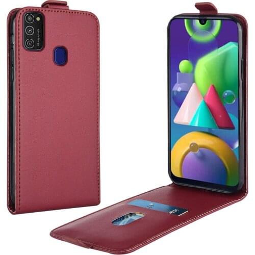 Flip Case for Samsung Galaxy M21 M215 M215F SM-M215F 6.4''Leather Case for Samsung M21 M215 Phone Case