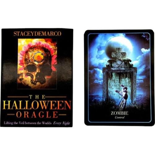 The Halloween Oracle Tarot Cards Lifting the Veil between the Worlds Every Night N0HA