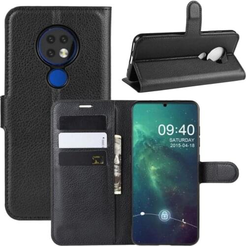For Nokia 6.2 Case Cover Wallet Leather High Quality Flip Leather Phone Case For Nokia 6.2 Stand Cover For Nokia 6.2