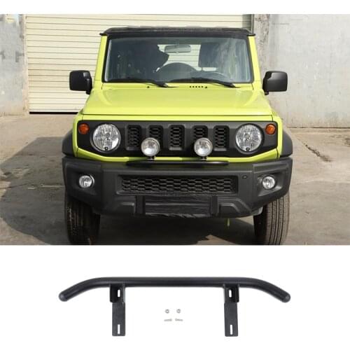 Led Light Bar Mounting Bracket Front Bumper Grills Spotlight Mounting Bracket Holder for Suzuki Jimny 2019 2020